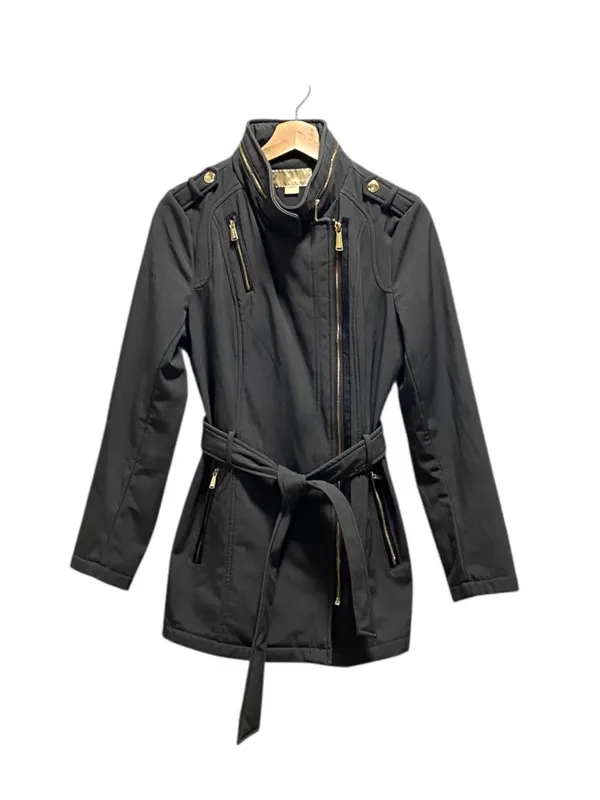 Michael Michael Kors Utility Jacket Gray Size S Minimalist Outdoor Classic - Image 2