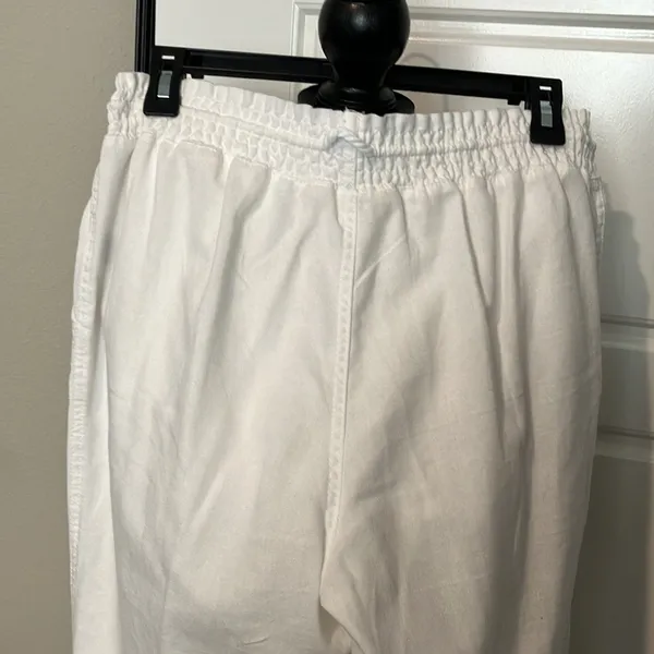 CI Sono linen wide leg drawstring waist pockets - Image 5