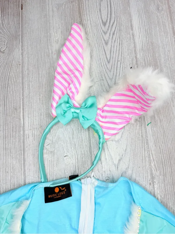 Music Legs Plus Size Bunny Beauty halloween Costume Sexy Bunny Beauty 1x/2x - Image 9