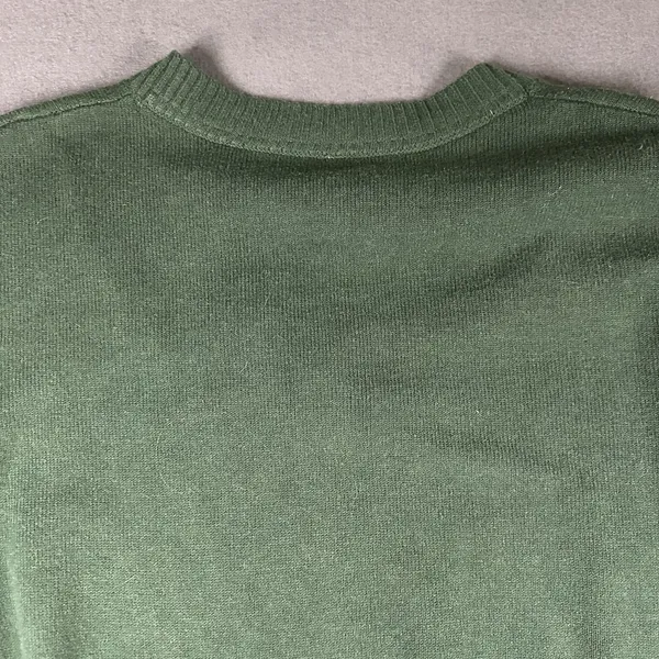 Free People Orion Tunic Sweater Womens Small Green V Neck Ribbed Hem OB1721246 - Image 12