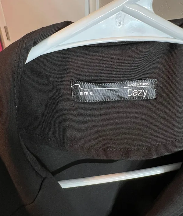 Vest dress Black - Image 8