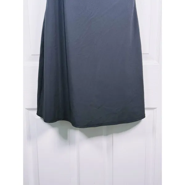 Abercrombie & Fitch One Shoulder Traveler Mini Dress Size M Tall Black Going Out - Image 9