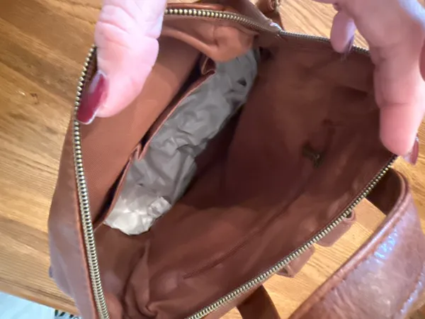 Purse backpack brown NWT - Image 5
