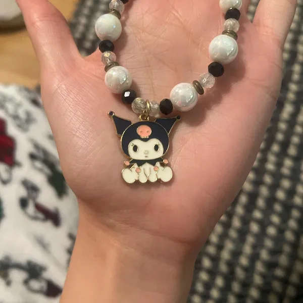 Kuromi charm bracelet #kawaii No flaws - Image 2