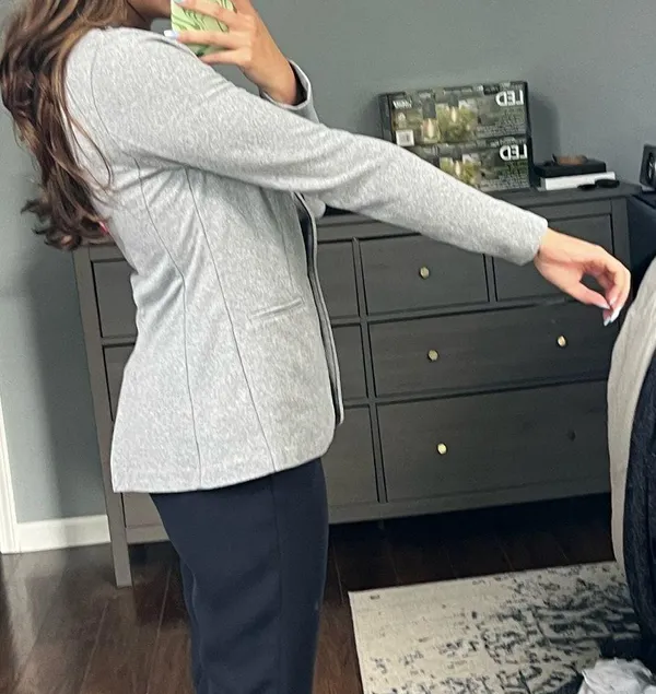 Banana Republic Grey Blazer - Image 8