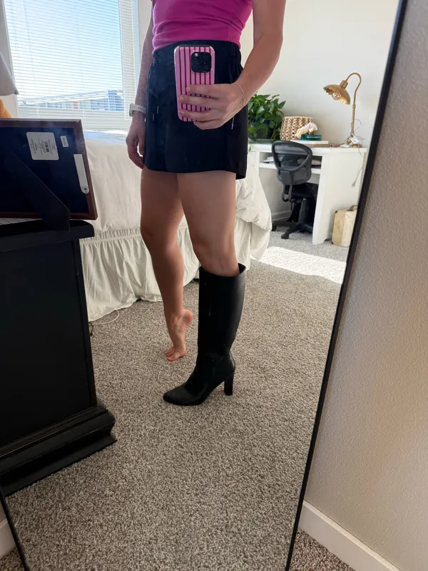 Dream Paris Black knee high boots - Image 5