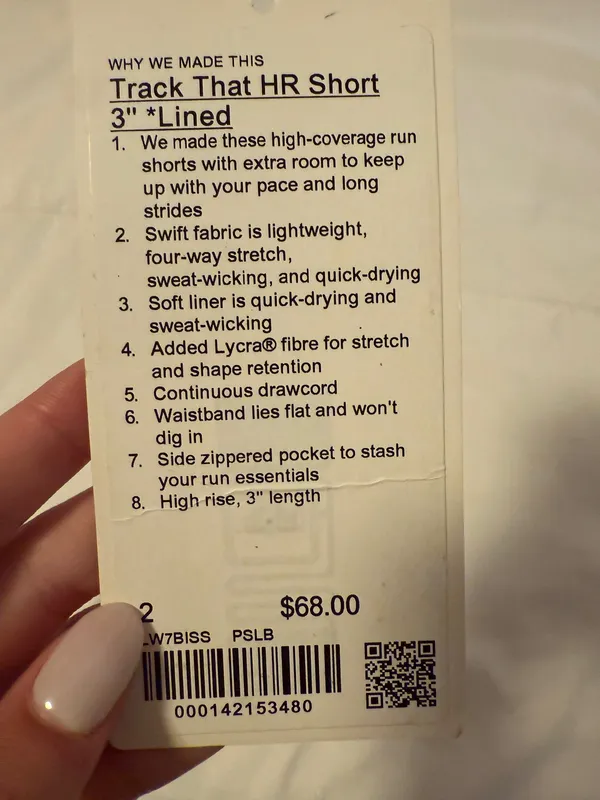 Lululemon Shorts Track That High-Rise 3" - Image 6