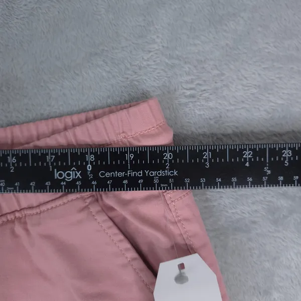 Time and‎ Tru Knit Shorts Women XL 16-18 Pink Relaxed Fit Elastic Waist Cuffed - Image 5