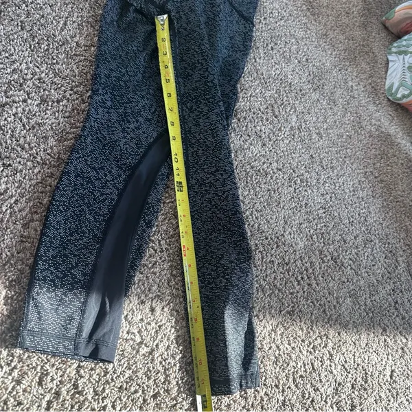 Lululemon Black Speckled High-Rise Leggings - Image 6
