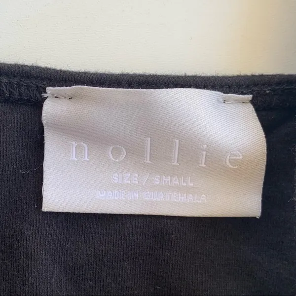 Nollie Lace Up Crop Top Small Black Corset‎ Style Camisole Sleeveless Tank - Image 5