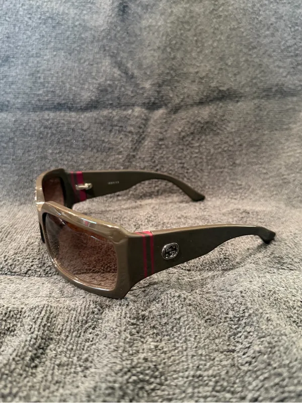 Vintage Gucci GG 2593/S GG 2593/S BMWS2 Brown Sunglasses - Image 2