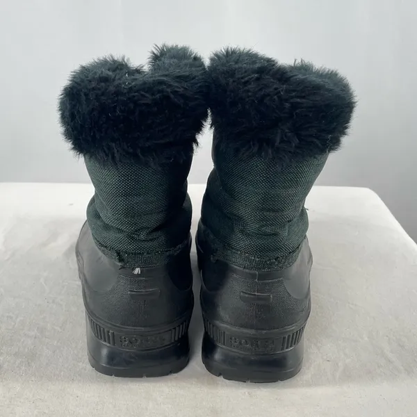 Sorel Woman’s Fabric Rubber Duck Boots in Black Size 8‎ - Image 6