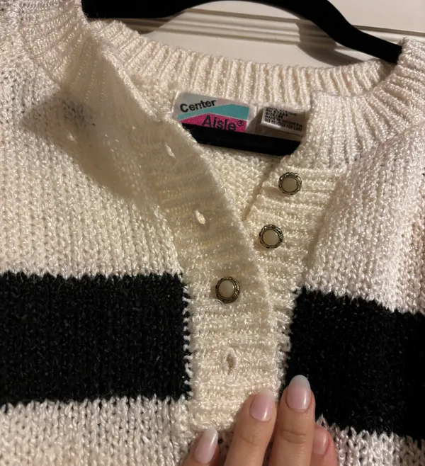Vintage Stripped Sweater - Image 5