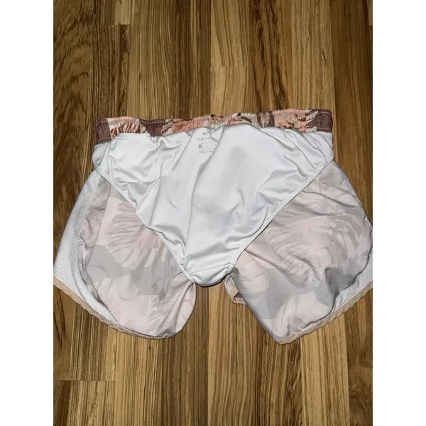 Nike Dri-fit Women's M Medium‎ leaf brown tempo lined running athletic shorts - Image 5