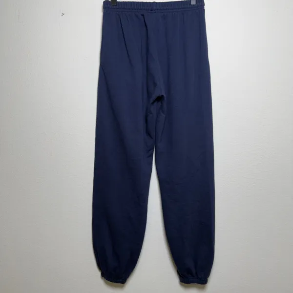 Roller‎ Rabbit Women Sweatpants Navy Blue Heart Graphic Joggers Loungewear Pants - Image 6