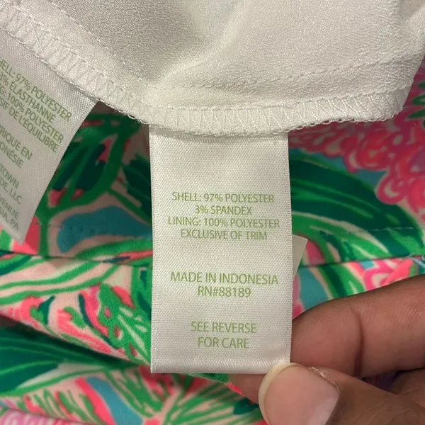 Lilly Pulitzer Jonas blue horizon, coming in hot skirt women’s size 0 - Image 5
