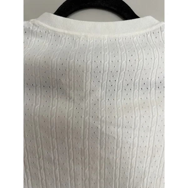 Free People Cassie Cardi Front Button Ivory Women's Size‎ X-Small - Image 4