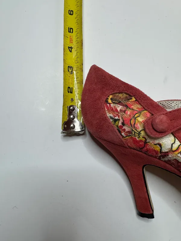 Poetic Licence Feminine Encounters Red Heels Size 7.5M - Image 9