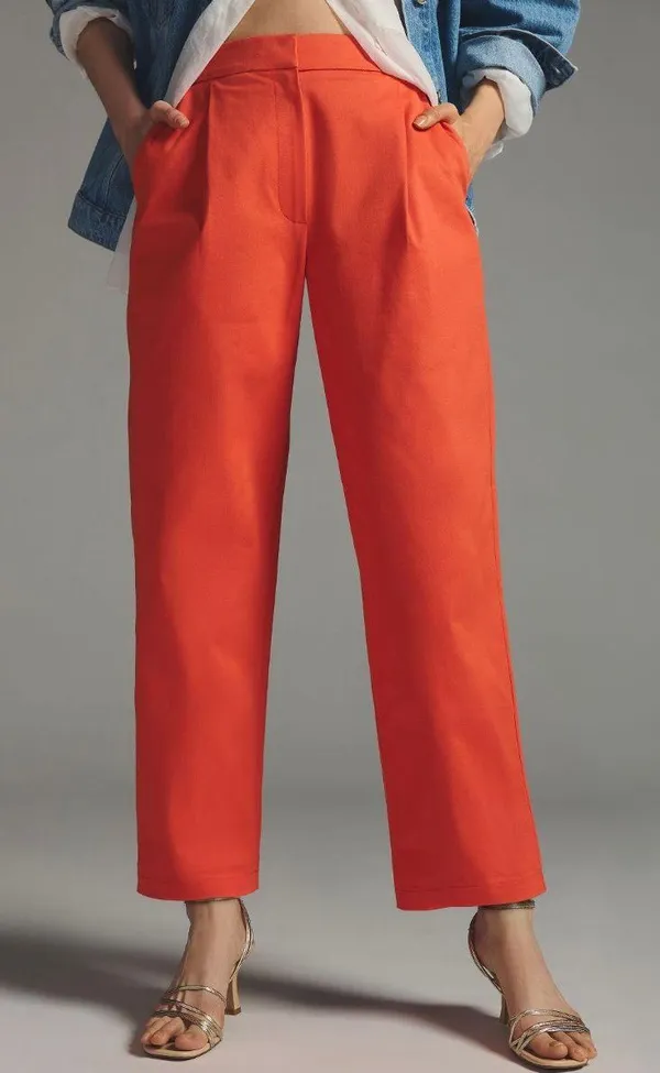 Anthropologie Exquise Rolled-Hem Chinos - Image 3