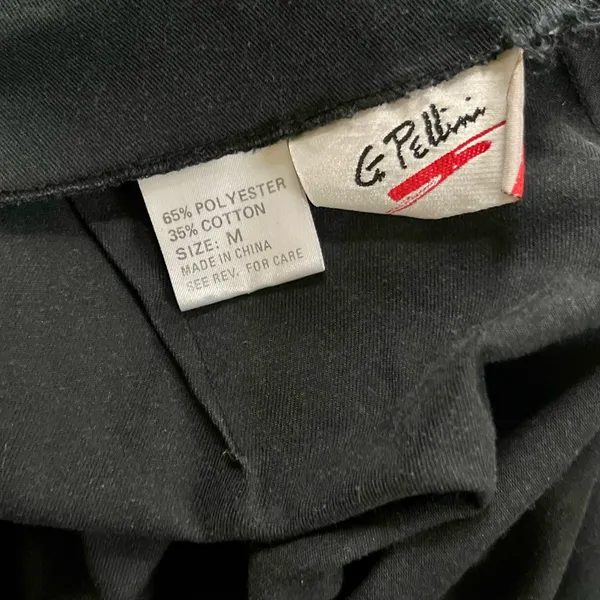 Black cotton vintage pinafore overalls 90s - Image 6