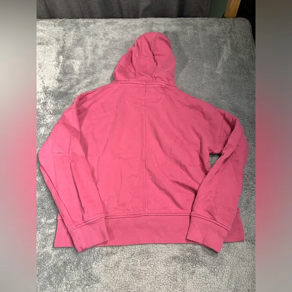 Carhartt Women's Pink Hoodie Sweater tencel fiber series loose fit medium - Image 9