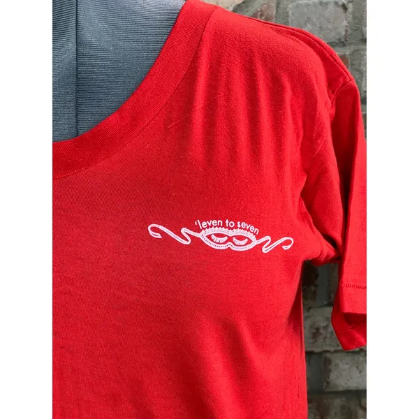 sleep shirt 'leven to seven red Size M - Image 3