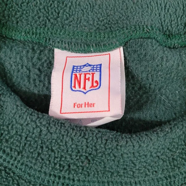 Vintage 90s Green Bay Packers NFL Fleece Sweatshirt Women’s XL Embroidered - Image 5