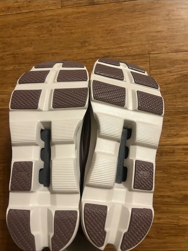 On Cloudmonster Void Sneakers Fog/Pearl Purple Size 9.5 - Image 6