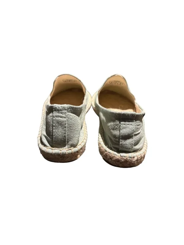 Soludos Flamingo Embroidered Chambray Espadrilles Size 8 - Image 6