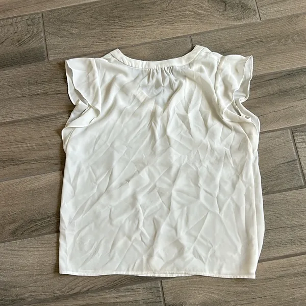 Philosophy ivory blouse - Image 3