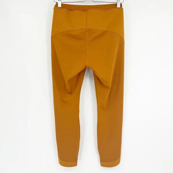 Nike Dri Fit Womens Faux Lace Western‎ Tulip Hem Leggings Size M Burnt Sienna - Image 11