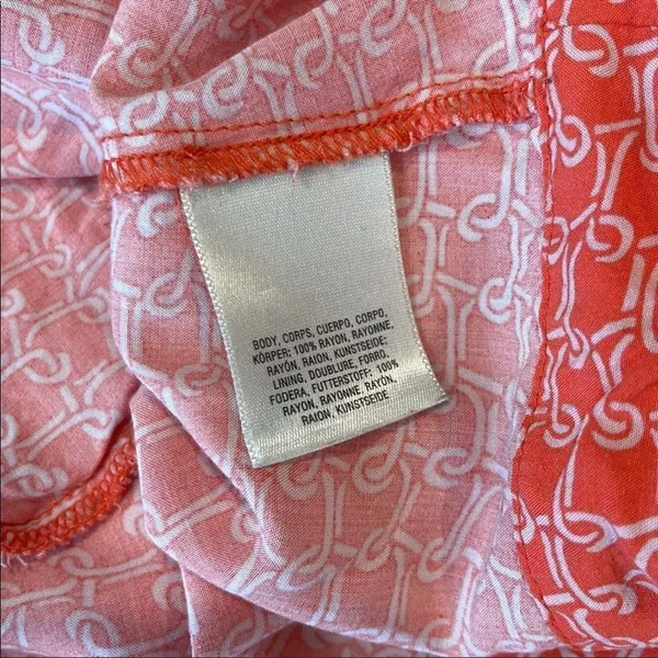 Anthro Maeve Carlotta short sleeve‎ dress small coral - Image 7