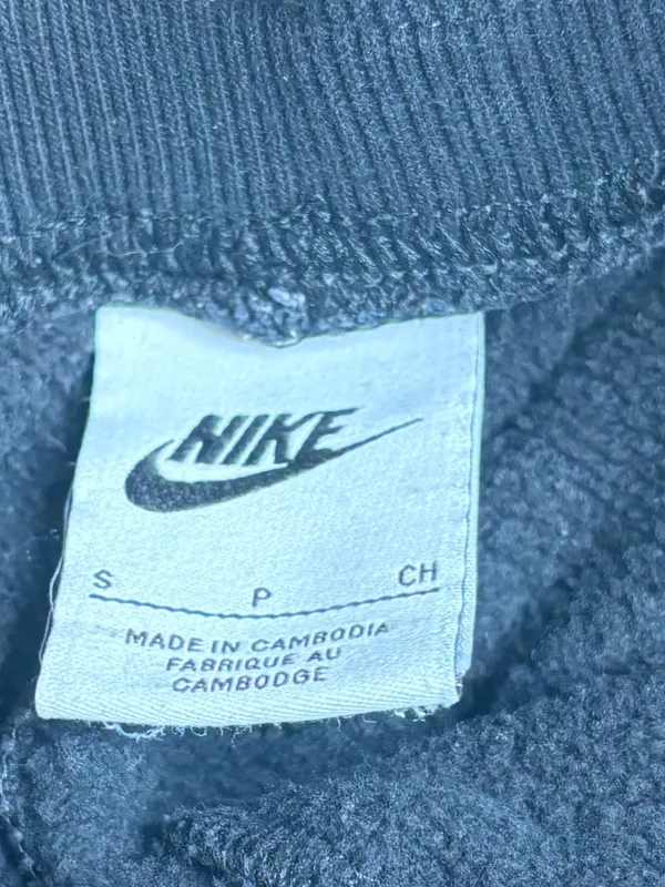Nike Black Jogger Sweatpants joggers fit White Swoosh size small loungewear - Image 7