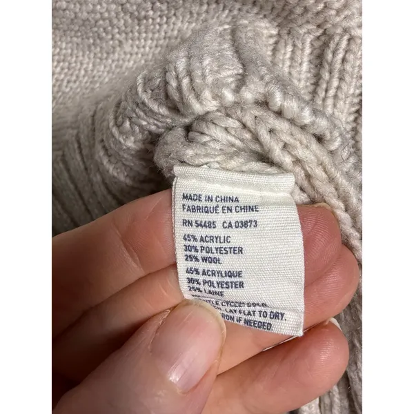 American Eagle Outfitters Fair‎ Isle Knit Sweater S Cottagecore Cabincore Ski - Image 5