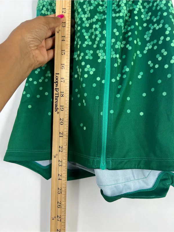 Pearl Izumi Sugar Sleeveless Cycling Jersey Green Hex Full Zip M - Image 11
