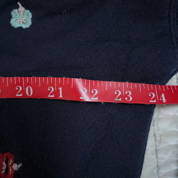 Mile(s) Madewell Embroidered Mainstay Sweatshirt Confetti‎ Floral Size Large EUC - Image 8