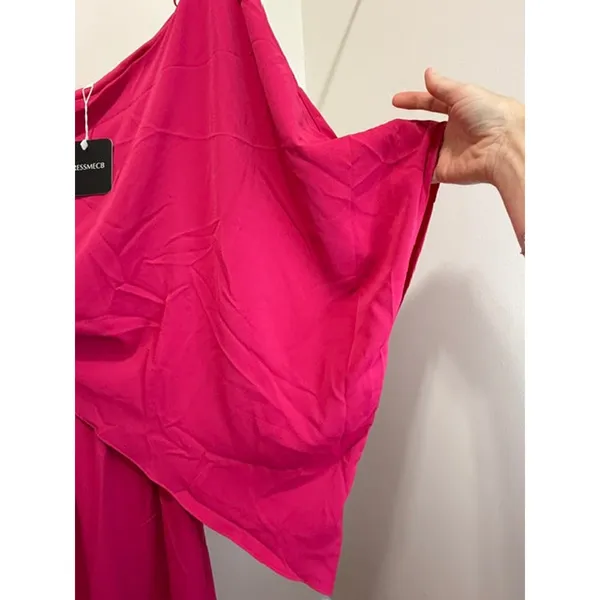 Dressmecb One‑Shoulder Maxi Dress SzXL NWT - Image 5