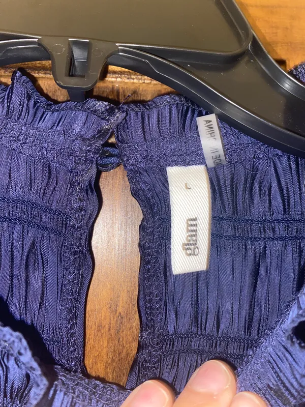 Blue Blouse Size L - Image 2