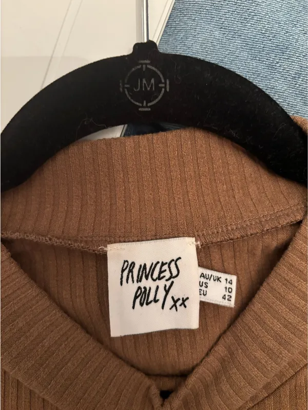 Princess Polly Mockneck Crop Top - Image 2