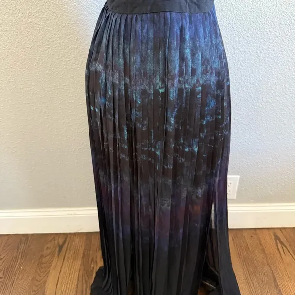 Silence + Noise Strapless Pleated Maxi Dress Size 8 NWT‎ - Image 6
