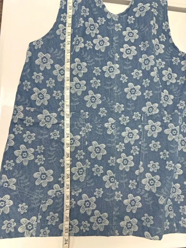 *NEW* BiBi Denim Dress with Suspenders - Image 10