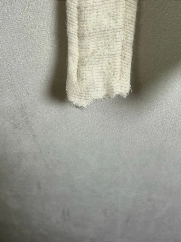 Daily Practice Anthropologie Women’s XXS Beige Funnel Neck Side Tie Sweatshirt - Image 5