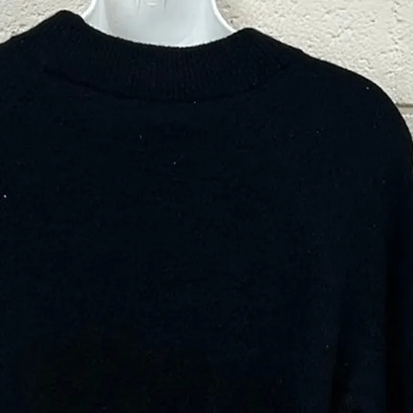 Athleta Black Wool Blend Sweater size M - Image 6