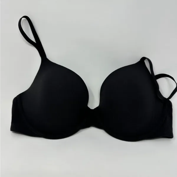 Skims Fits Everybody T-Shirt Demi Bra‎ Onyx Size 36A NWT - Image 4