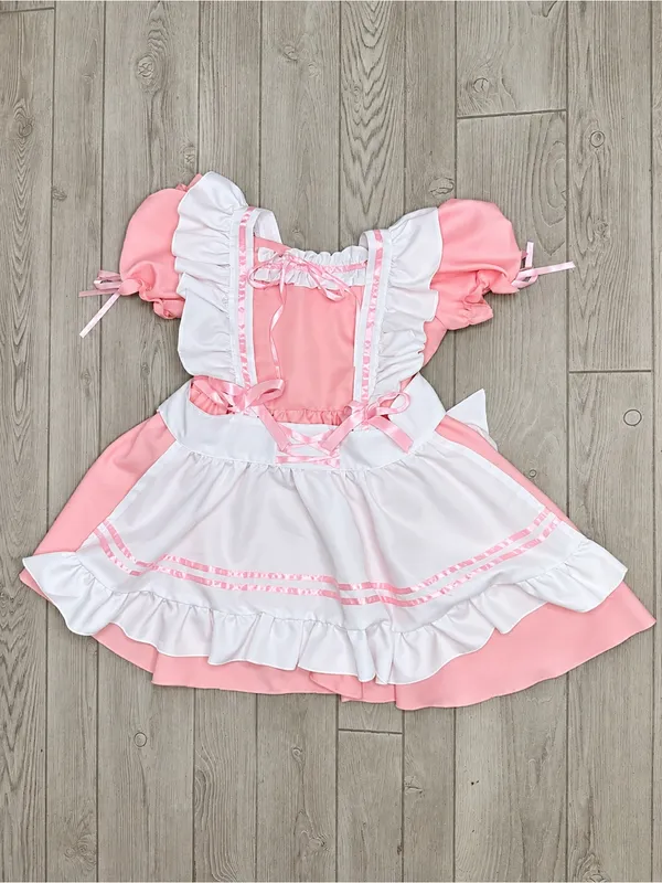 Lolita baby doll French maid / baby doll dress Halloween costume dress up med - Image 2
