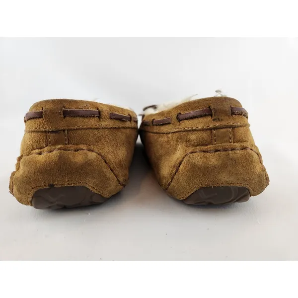 UGG Dakota Slippers Women's 10 House Shoes Tan 5612 Moccasin Loafers Sherpa Wool - Image 7