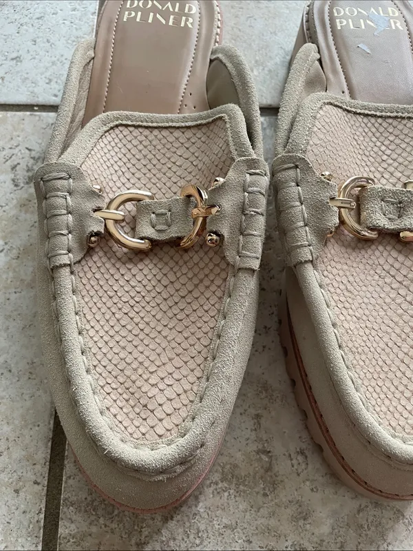Donald Pliner Elta Mule Tan Size 9 - Image 5