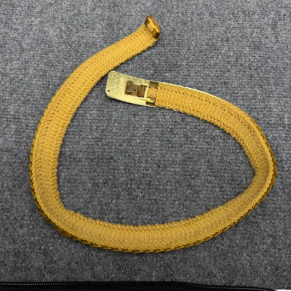 VTG Elastic Metal Scale Belts Gold Tone Silver Tone - Image 6