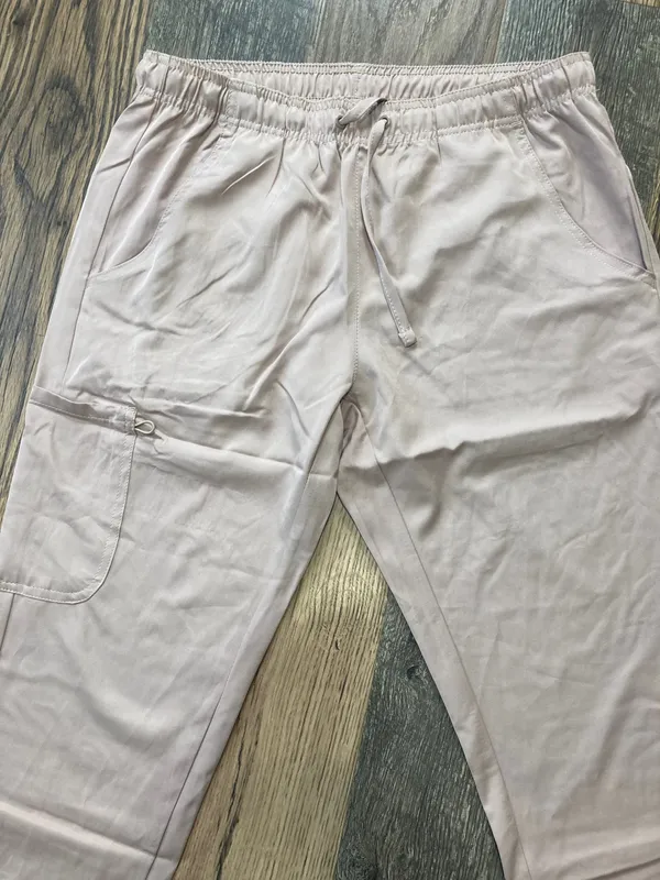 Mini Marilyn Scrub Pants Tan Size M - Image 2