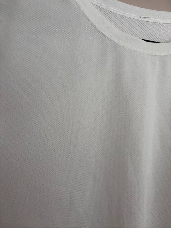 Lululemon High-Neck Running and Training T-Shirt White - Image 5